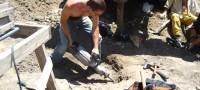 Jack Hammering Sunstones at the Dust Devil Mine