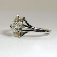 Art Deco Diamond Wedding Ring