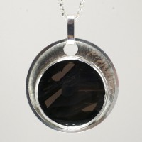 Fire Obsidian Medalion