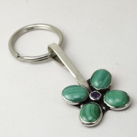 Malachite & Amethyst Good Luck Charm