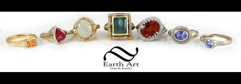 Unique opal and gemstone cocktail rings